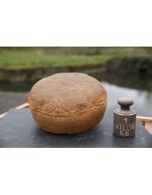 Pain gris cuit en platine